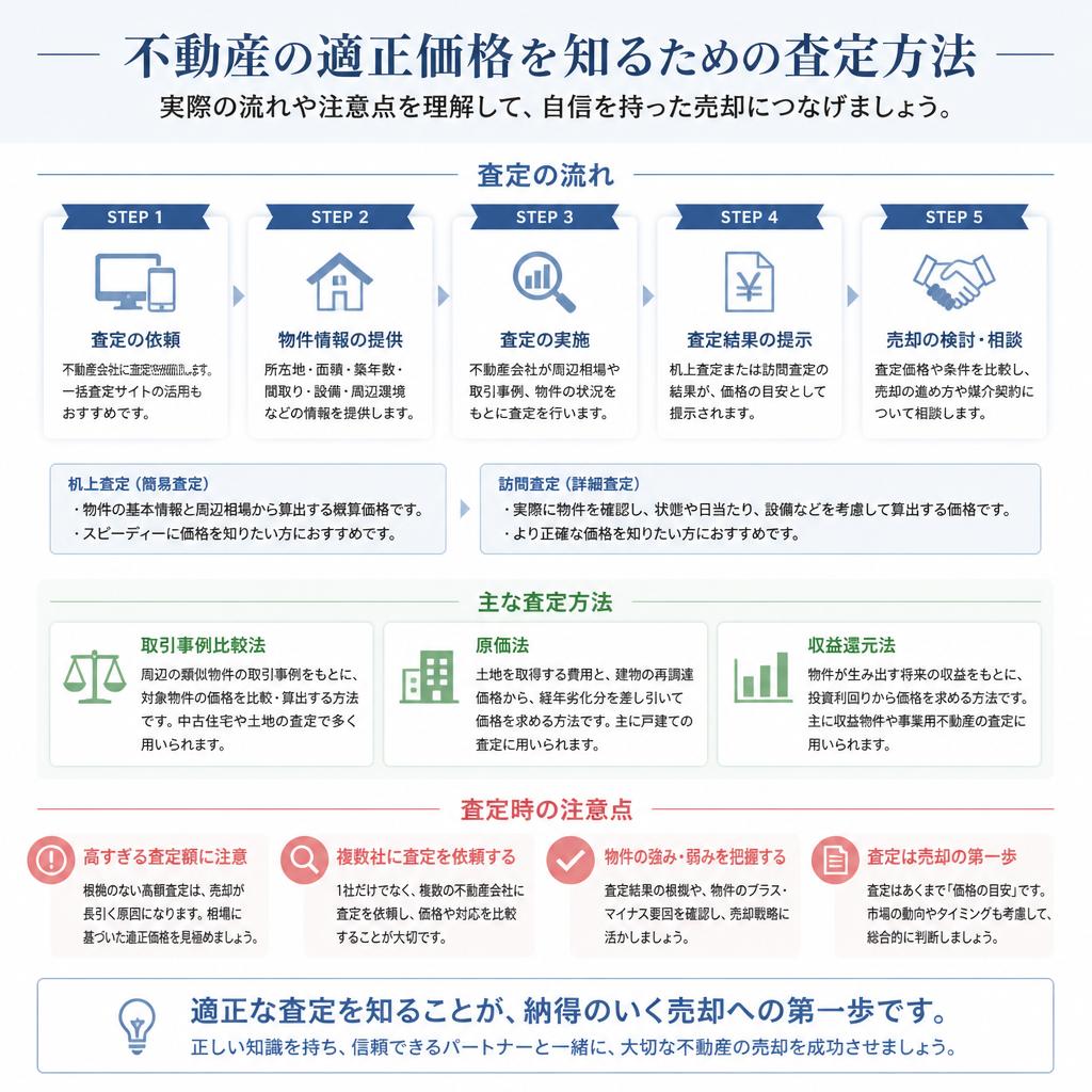 不動産査定の重要性とその流れ