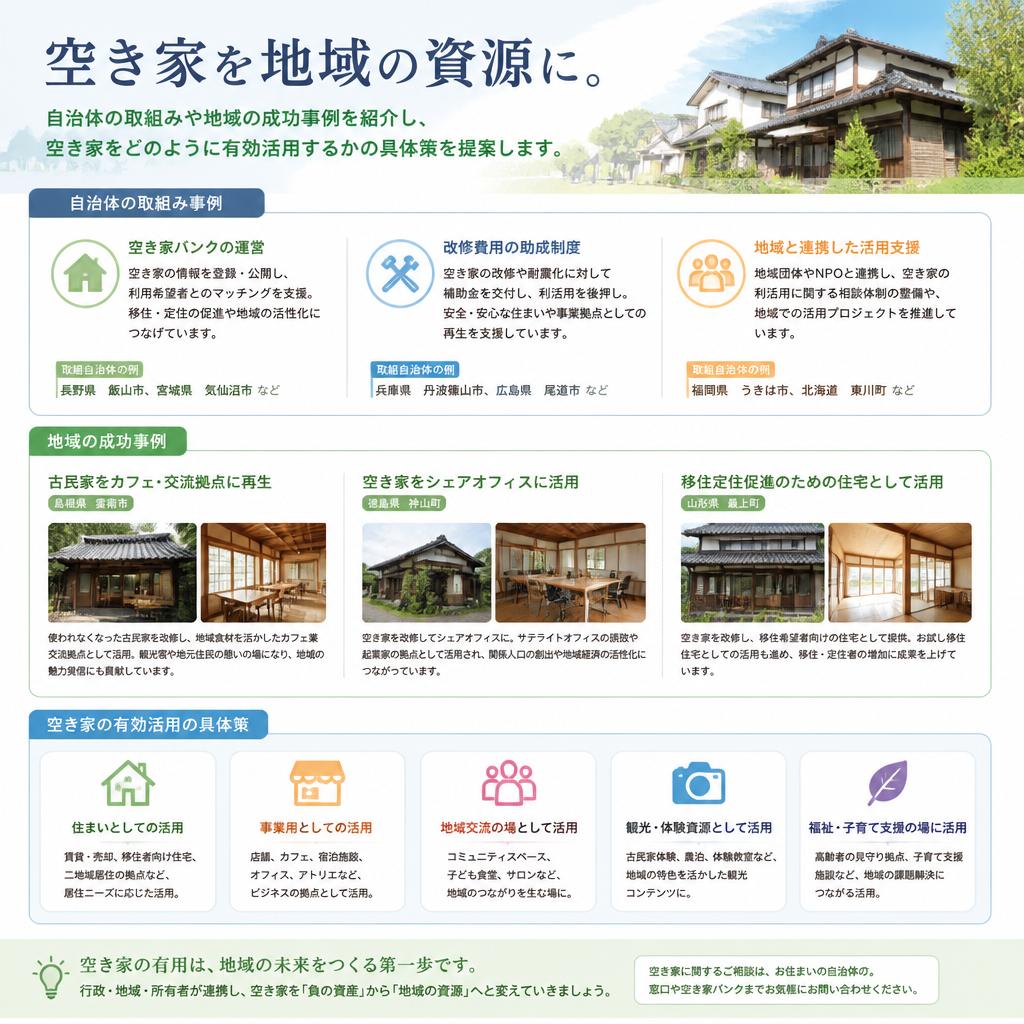 空き家対策の具体例