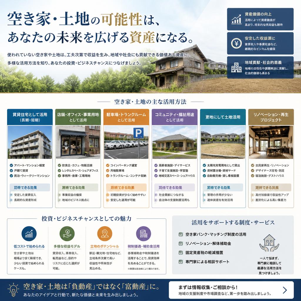 土地活用のアイデア