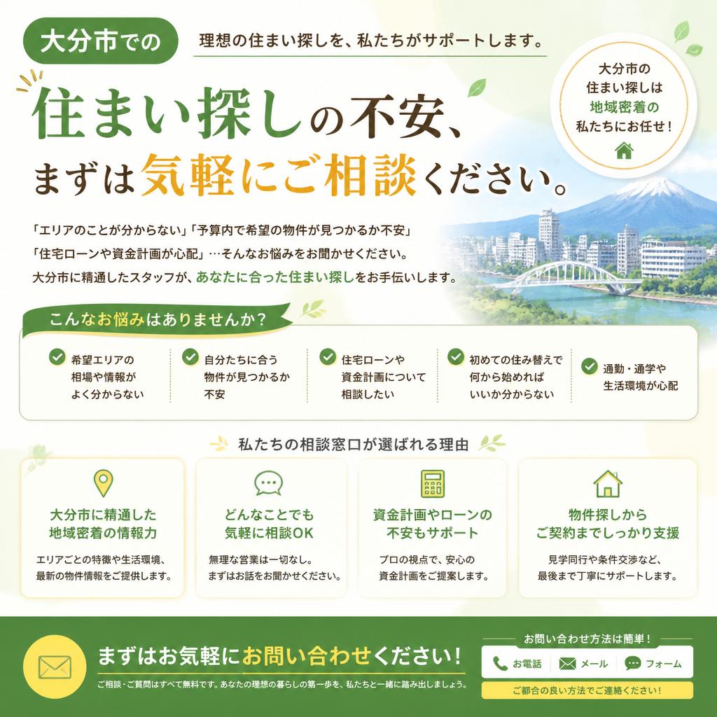 まずはお気軽にご相談を！