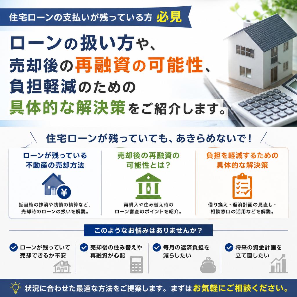 住宅ローンの整理と解決策